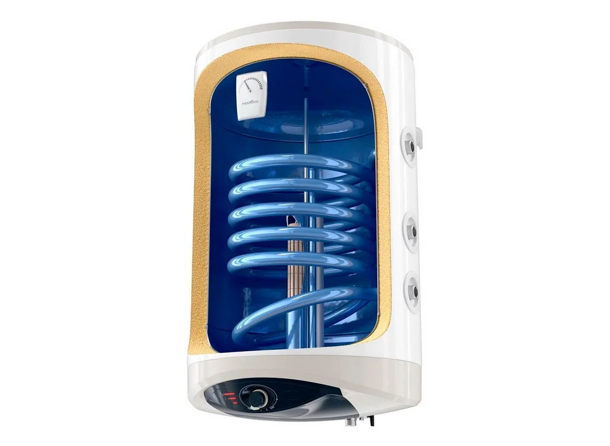 Фото товара Комбинированный водонагреватель Tesy ModEco Ceramic с теплообменником 80 л. Изображение №1